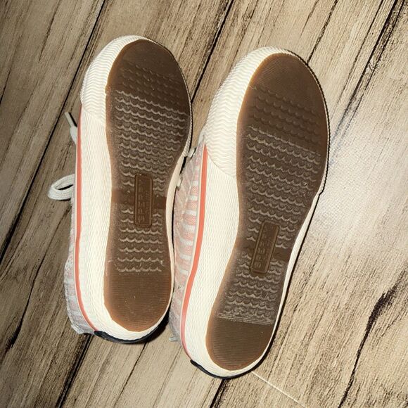 Sperry Lounge LLT Pink Stripe Memory Form Lace-up Sneakers - Picture 7 of 8